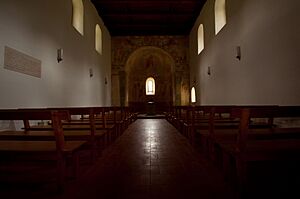 Moutier Kapelle von Chalières mit Friedhof (Intérieur)