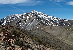 North ridge of Pearl Peak, Nevada