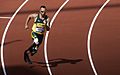 Oscar Pistorius, the first round of the 400m at the London 2012 Olympic Games