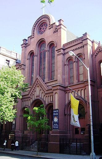 Our Lady of the Scapular-St. Stephen 28th Street facade.jpg