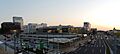 Panoramic view of downtown Tsukuba