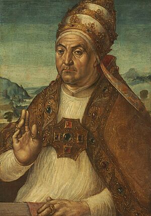 Pedro Berruguete, Portrait of Pope Sixtus IV della Rovere (early 1500s), Cleveland Museum of Art