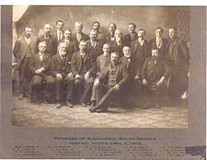 Pioneers of Alexandria South Dakota 1880-82