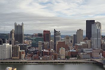 Pittsburgh skyline 2015 from Mount Washington