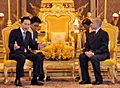 President Lee and Cambodia’s King Norodom Sihamoni (4348149784)