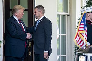 President Trump Welcomes the Prime Minister of the Slovak Republic to the White House (33889394078)