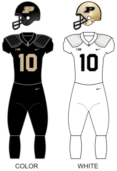 Purdue football unif