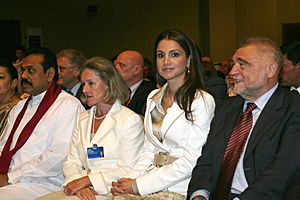 Queen Rania - World Economic Forum on the Middle East Dead Sea Jordan 2007