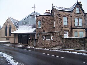 St Joseph's Church, Westgate, Wetherby in the snow (21st January 2013)