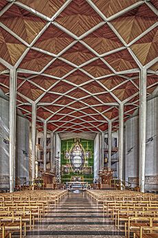 St Michael's Coventry Cathedral - the nave