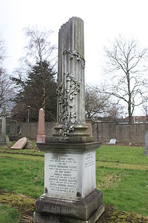 The Cadell grave, Morningside Cemetery, Edinburgh