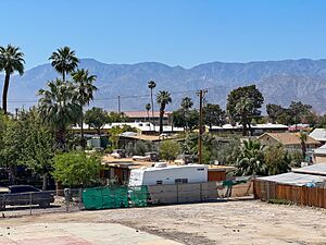 Thermal, California and Santa Rosa Mountains