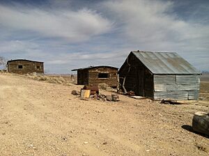 Tunnel Camp ghost town, Seven Troughs Range, Looking N-NE, Pershing Co., NV - panoramio