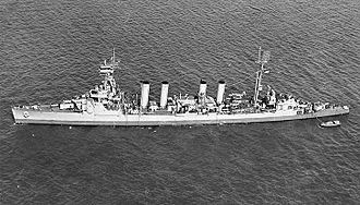 USS Cincinnati (CL-6) off New York City on 22 March 1944 (19-N-62458)