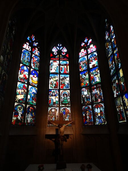 Ulm cathedral glasses