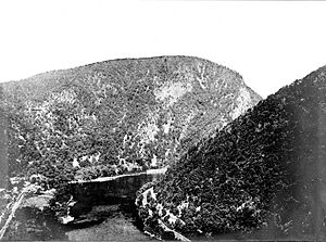 View of the Delaware Water Gap SE Dunfield