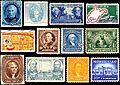 Virginia history on US stamps