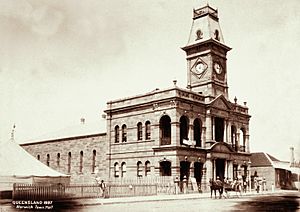 Warwick Town Hall, 1897