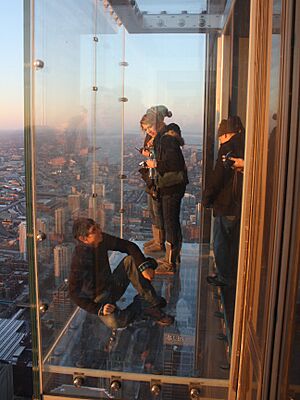 Willis Tower glass box