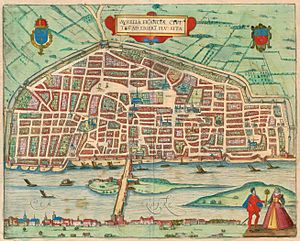 1581-Aurelia Franciae civitas ad Ligeri flu
