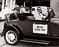 1962 Holiday in Dixie Parade, Mayor Clyde Fant, Jim Bowen driver