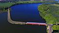 2016-09-12 Centreville Mich Covered Bridge From Air