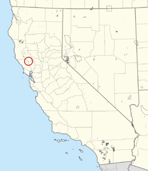 2255R Middletown Rancheria Locator Map