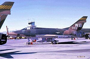 4536th Fighter Weapons Squadron - North American F-100D-30-NA Super Sabre 55-3703