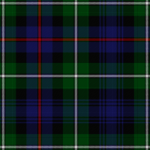 78th Highlanders Ross-shire Buffs and 72nd Seaforth's Highlanders tartan, offset