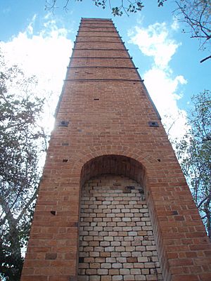 Adolphus William Copper Smelter chimney (2009).jpg