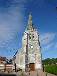 The church of Saint-Léger at Affringues