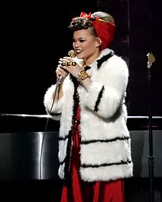 Andra Day at Radio City Music Hall, March 2016