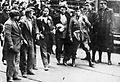 Arrested workers during the Asturian Revolution, 1934