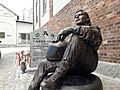 Ayrton Senna's statue in Wałbrzych
