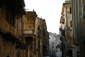Beirut- building from before civil war