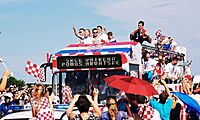 CROATIA football team arrival in Zagreb (41640517350)