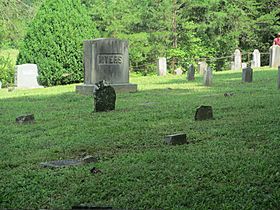 Cemetery at Cades Cove Methodist Church IMG 4970