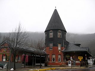 Central Railroad of New Jersey Station Jim Thorpe PA Dec 09