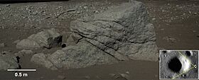 Chang'e 3 - rocks near Ziwei crater