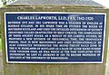 Charles Lapworth plaque, Madras College, St. Andrews