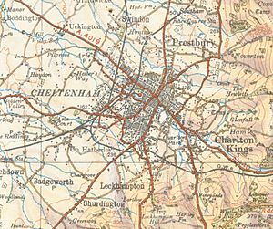 Cheltenhammap 1933