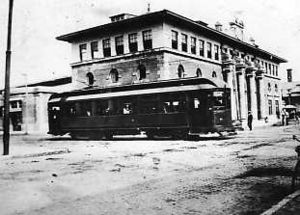 Chicago & Eastern Illinois Railway Depot, Evansville, 1920