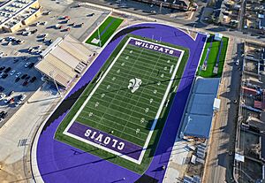 Clovis, New Mexico high school football stadium