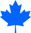 Conservative maple leaf, blue.svg