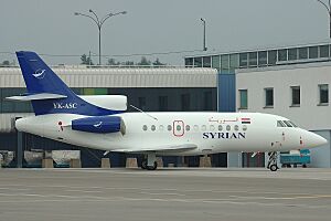 Dassault Falcon 900, Syrian Air AN0856141
