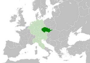 Duchy of Bohemia and the Holy Roman Empire in 11th century