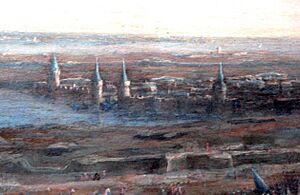 Entrance to La Rochelle harbour Claude Lorrain 1631