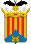 Official seal of Novallas, Spain
