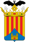 Coat of arms of Novallas, Spain