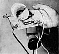 Foxhole radio from WW2
